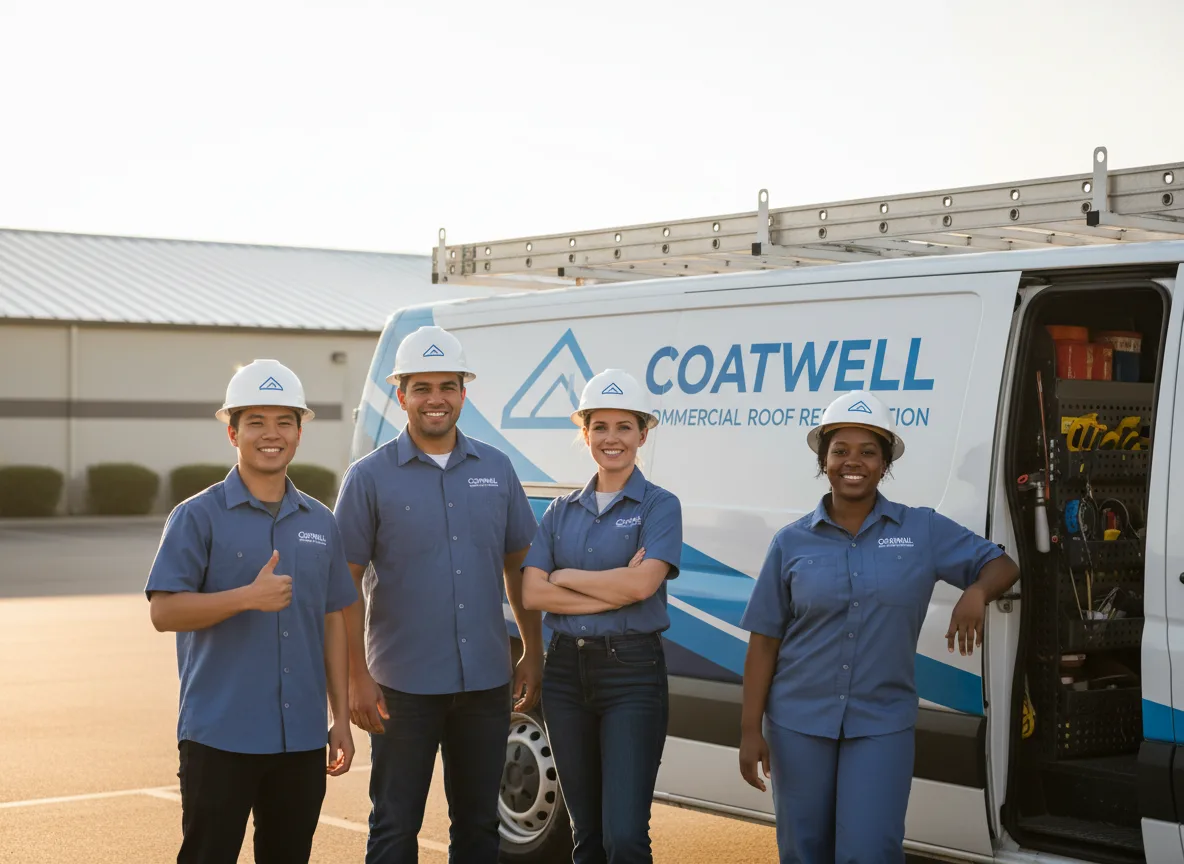 Commercial roof coating company in Lockeford, CA